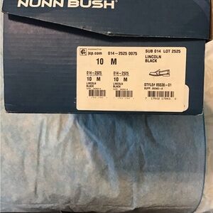 Nunn Bush Black Shoes